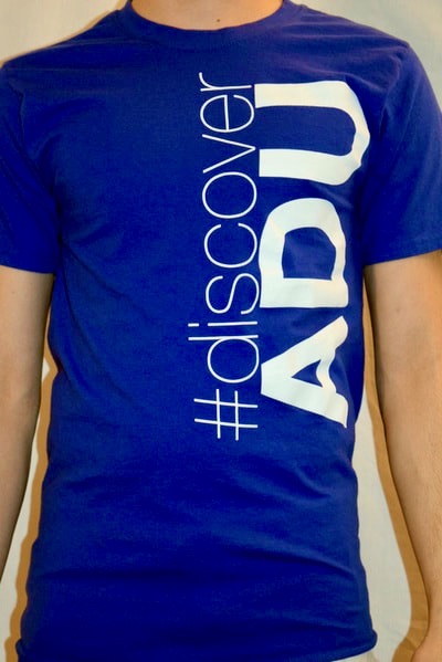 Free college t-shirt number 012