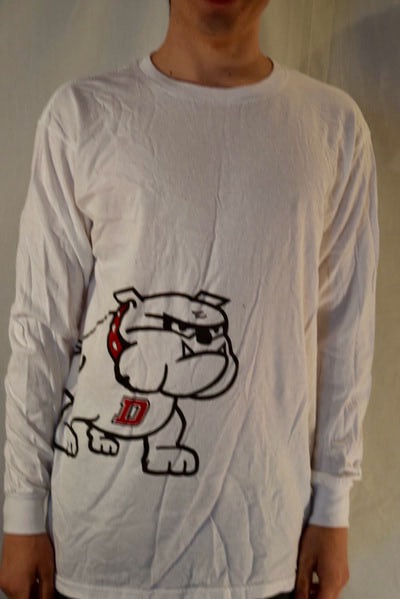 Free college t-shirt number 020