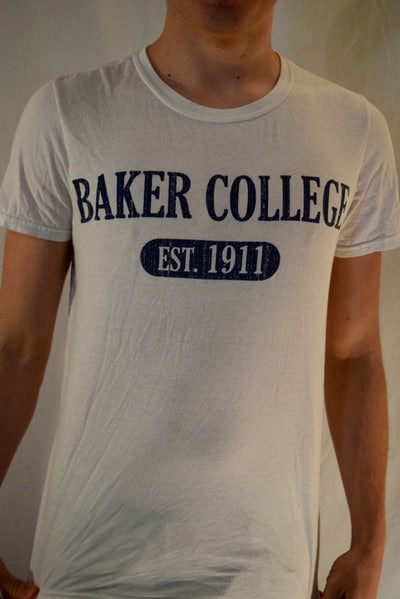 Free college t-shirt number 040