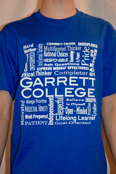 Free college t-shirt number 055