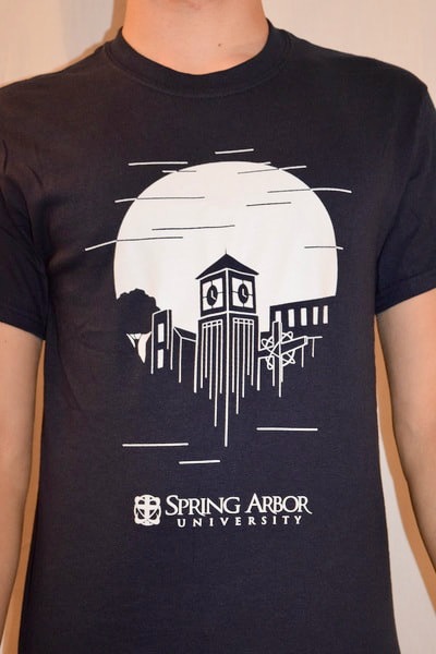 Free college t-shirt number 233